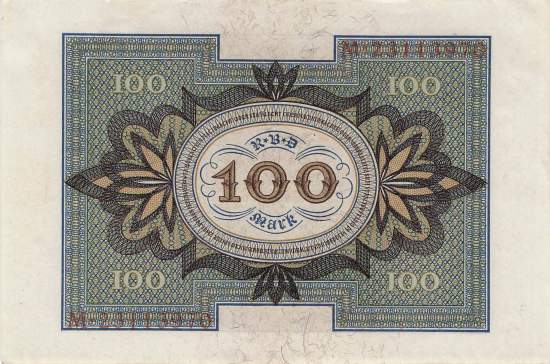 100 Mark 1920 ro.67b VM